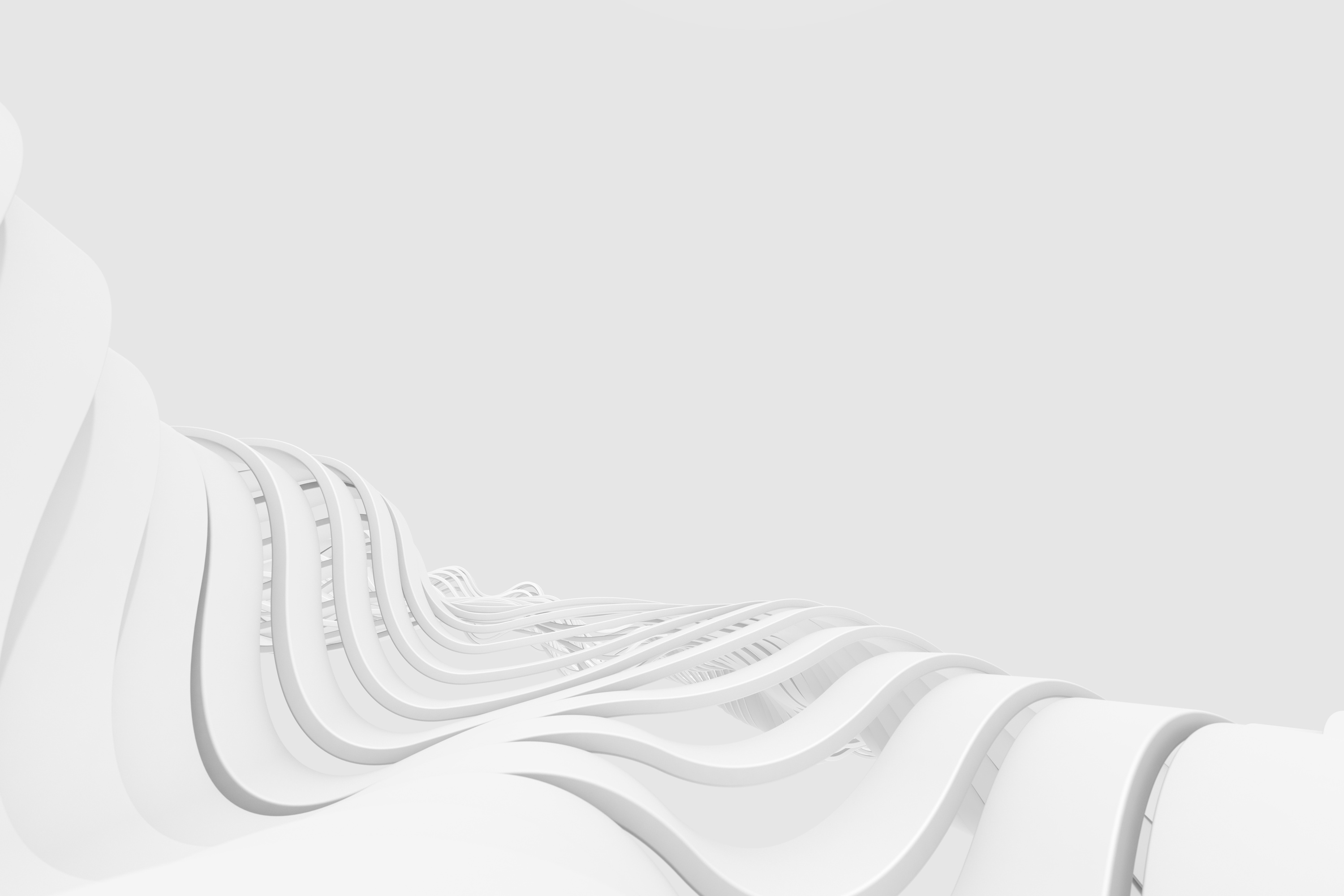 Abstract white background.